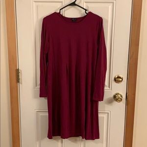 J. Jill Long Sleeve Midi Dress